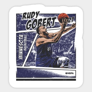 Rudy Gobert Minnesota Comic Sticker